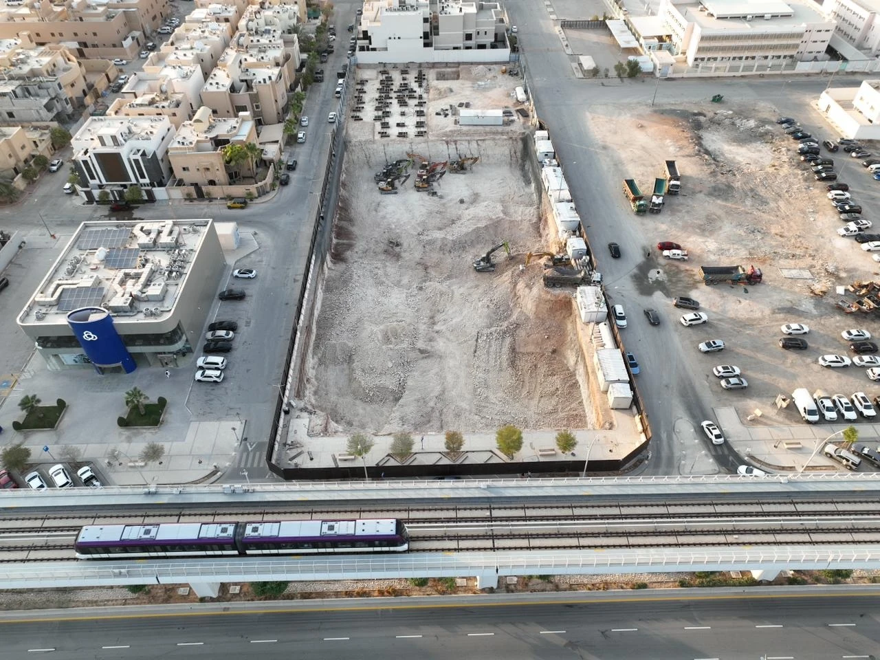 Sameen Tallat Residences Advances on Site in Riyadh